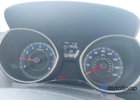 2013 Hyundai Elantra Gls из США, поврежденный, VIN KMHDH4AE1DU998410